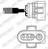 Лямбдазонд, датчик кисню до каталізатора ES1097912B1 DELPHI