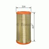 Елемент повітряного фільтра F026400070 BOSCH