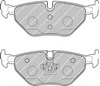 Колодки гальмівні задні, дискові FDB1867 FERODO
