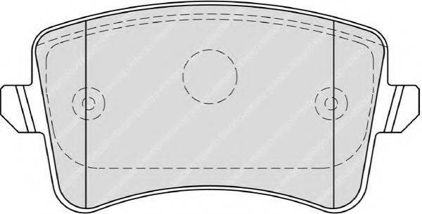Гальмівні колодки, дискові FDB4190