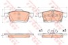 Колодки гальмівні передні, дискові GDB2060 TRW