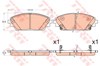 Колодки передні GDB3592 TRW