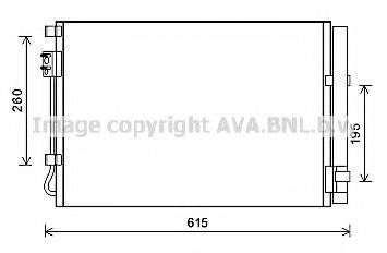 Конденсатор кондиціонера HY5269D AVA