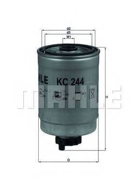 Elg5413 фільтр палива ( аналогwf8383/kc244) KC244
