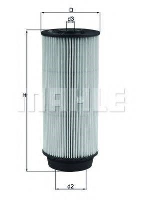 Фільтр паливний mahle mitsubishiiveco dailycanter KX399D