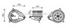 Двигун вентилятора пічки (обігрівача салону) MS8616 AVA