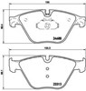 Колодки передні P06074 BREMBO