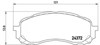 Тормозні колодки P78015 BREMBO