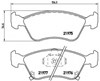 Колодки гальмівні дискові комплект P83041 BREMBO