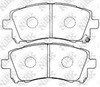 Колодки гальмівні передні, дискові PN7390 NIBK
