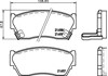 Тормозні колодки Nissan Sunny 3