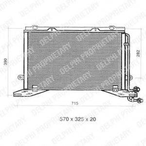 Конденсер TSP0225330 DELPHI