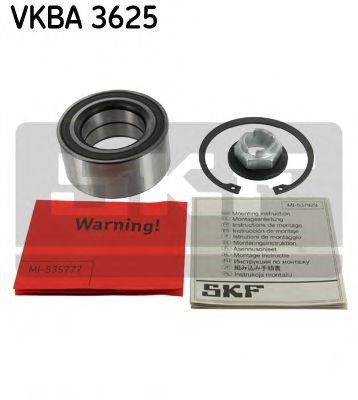 Комплект підшипників  призначених для монтажу на маточину,з елементами монтажу VKBA3625
