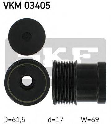 Обгонна муфта генератора VKM03405 SKF