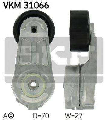 Натяжна планка поліклинового ременя VKM31066 SKF