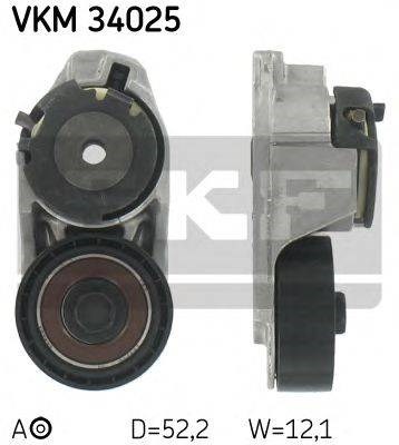 Натяжна планка поліклинового ременя VKM34025 SKF