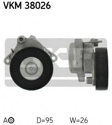 Натягувач приводного ременя VKM38026 SKF