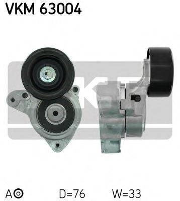 Натягувач приводного ременя VKM63004 SKF