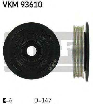 Шків колінвала VKM93610 SKF