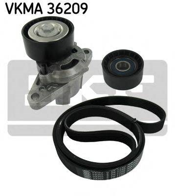 Ремінь приводний, агрегатів, комплект VKMA36209 SKF