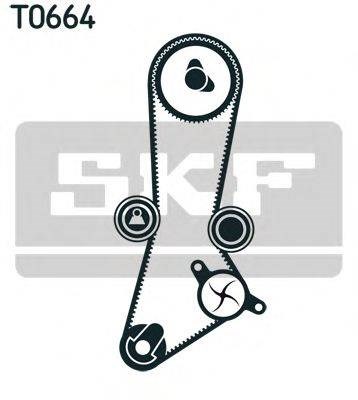 Ремінь ГРМ, комплект VKMC956602 SKF