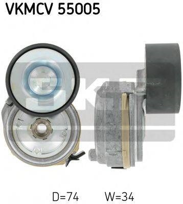 Натяжной ролик, поликлиновой  ремень VKMCV55005