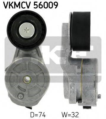 Натяжной ролик, поликлиновой  ремень VKMCV56009