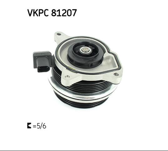 Помпа охолодження VKPC81207 SKF