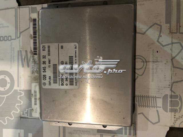 Блок керування ESP 0265453632 MERCEDES