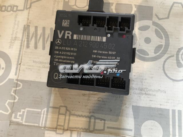 Блок комфорту передніх дверей A2129004502 MERCEDES