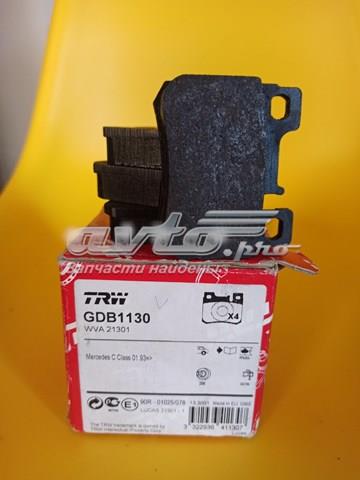 Задні колодки GDB1130 TRW