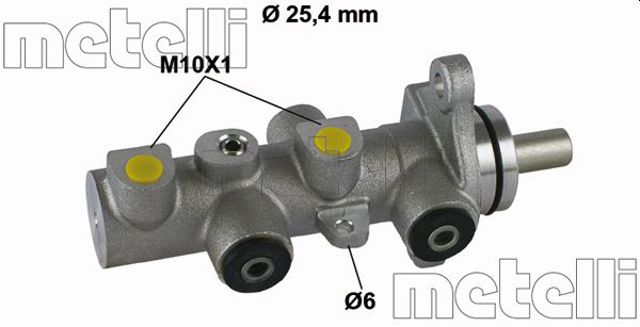 Циліндр головний гальма (Гідротормоз) 050789 METELLI