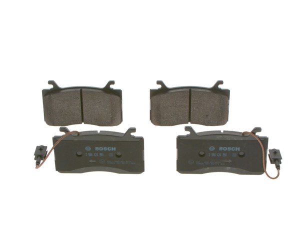 Колодки передні 0986424390 BOSCH