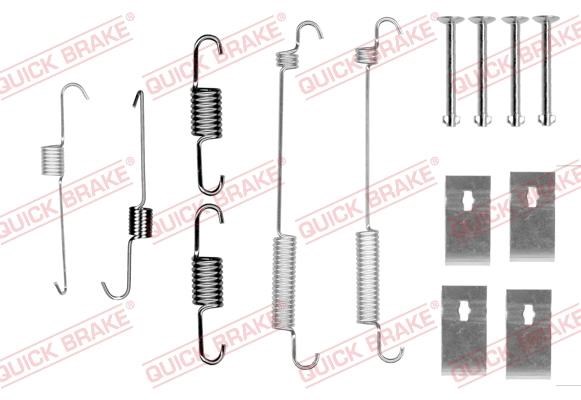 Ремкомплект торм. колодок 1050846 QUICK BRAKE
