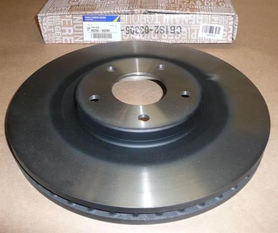 Диск переднього гальма 402067902R RENAULT
