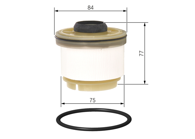 Фільтр тонкого очищення палива F026402115 BOSCH