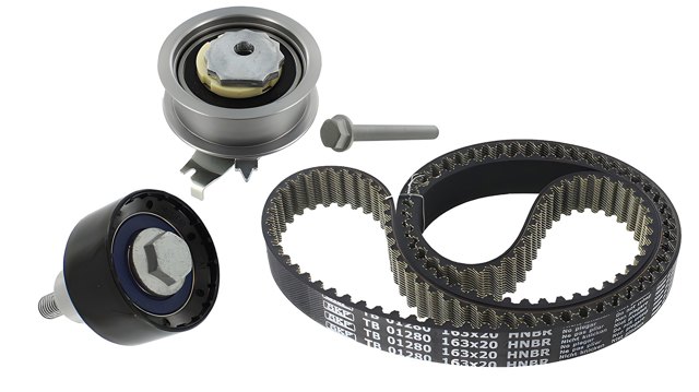 Ремінь ГРМ, комплект VKMA01280 SKF