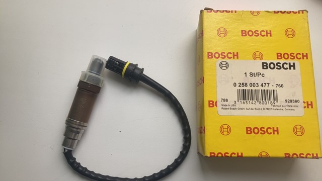 Лямбдазонд, датчик кисню до каталізатора, лівий 0258003477 BOSCH