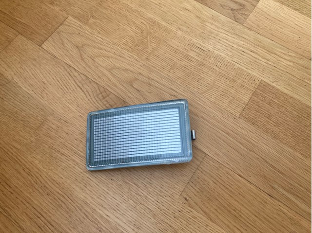Заглушка бампера буксирувального гака, передні праві 1H0941780 VAG