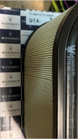 Елемент повітряного фільтра 670001545 MASERATI