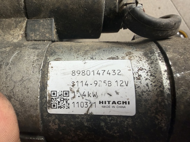 Стартер двигуна 8980147432 OPEL