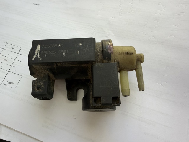 Перетворювач тиску (соленоїд) наддуву / EGR 8981056561 OPEL