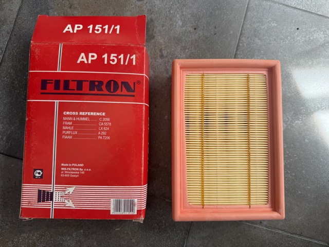 Елемент повітряного фільтра AP1511 FILTRON