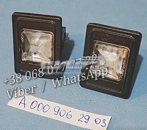 Ліхтар освітлення номерного знака A0009062903 MERCEDES
