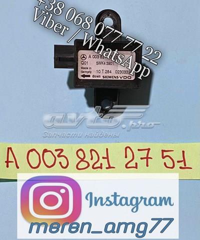 Датчик Айрбег передній A0038212751 MERCEDES