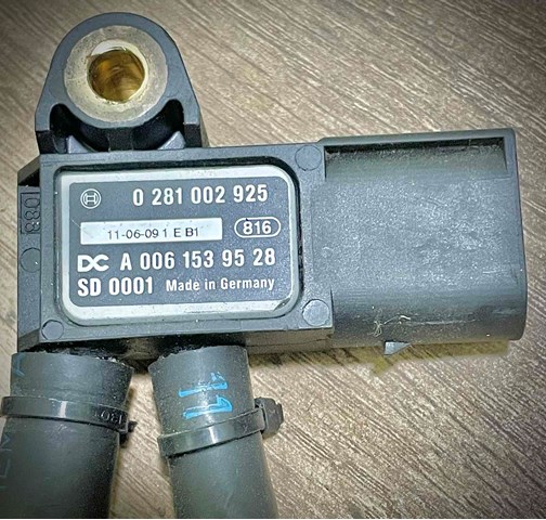 Датчик тиску вихлопних газів A0061539528 MERCEDES