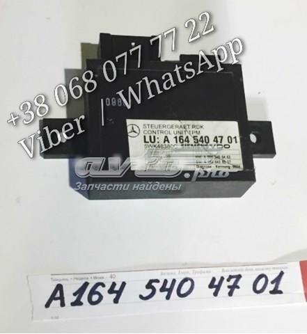 Блок системи контролю тиску в шинах A1645404701 MERCEDES
