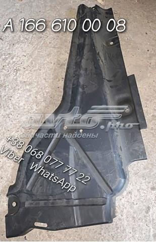 Захист днища, лівий A1666100008 MERCEDES