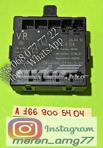 Блок комфорту передніх дверей A1669005404 MERCEDES
