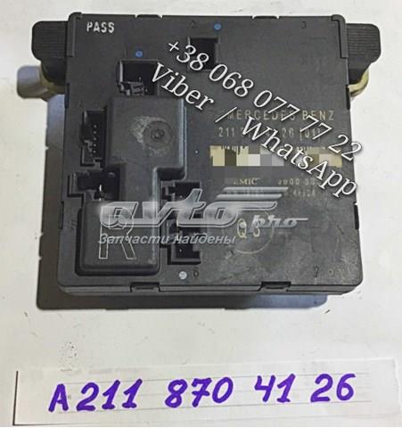 Блок комфорту задніх дверей A2118704126 MERCEDES